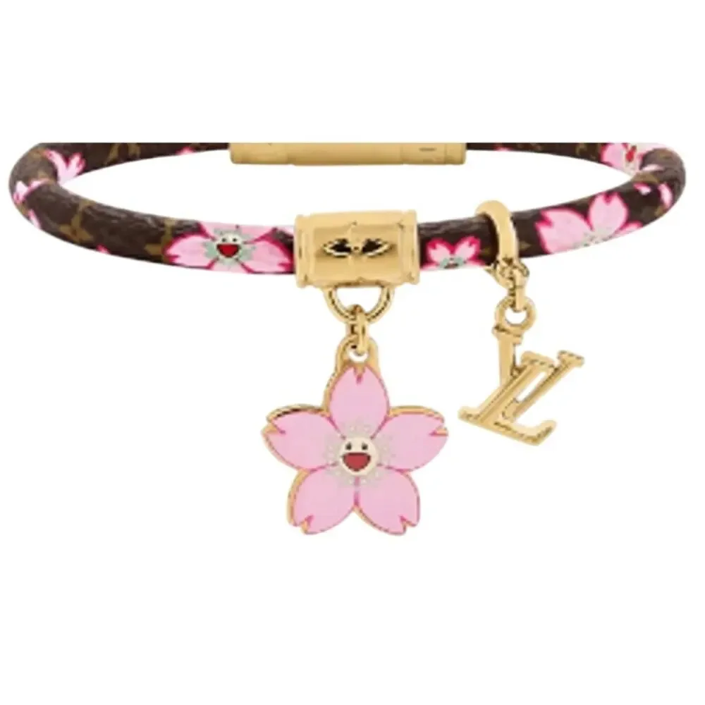 Louis Vuitton x Takashi Murakami Cherry Blossom Bracelet (LVXX016) - Picture 2 of 11
